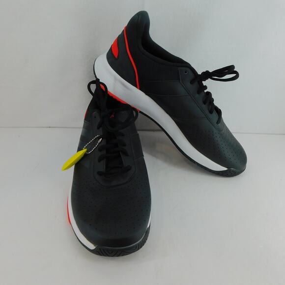 Adidas Courtsmash Tennis Sneakers Black Mens  Size 12 New - Picture 3 of 12